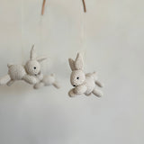 hop little bunnies - baby mobile