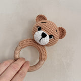 Freddie - the bear rattle