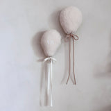 fabric balloons - wall decoration